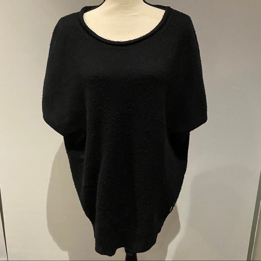 Juicy Couture Black Sweater - Silver Detail